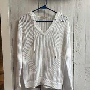 MICHAEL Michael Kors Women’s Mesh Hoodie Sweater